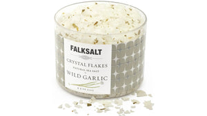 Falksalt Wild Garlic Crystal Sea Salt Flakes - 4.4OZ